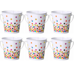 Teacher Created Resources Bucket, Confetti, Pack Of 6