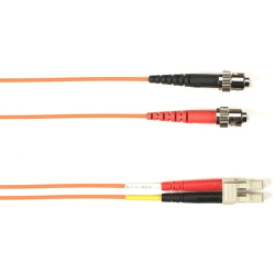 Black Box Fiber Optic Duplex Patch Network Cable - 6.50 ft Fiber Optic Network Cable  - FOCMR62002MSTLCOR