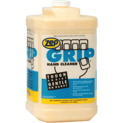 Zep Professional Grip Heavy-Duty Liquid Hand Cleaner, 1 Gallon, Pack Of 4 Jugs