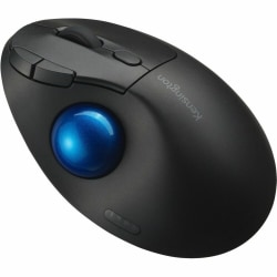 Kensington Pro Fit Ergo TB450 Trackball - Optical - Wireless - Bluetooth - 2.40 GHz - Black - USB 2.0 Type A - K72194WW