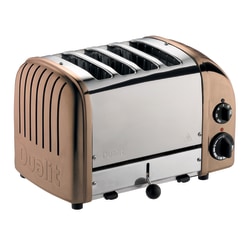Dualit® NewGen Extra-Wide-Slot Toaster, 4-Slice, Copper