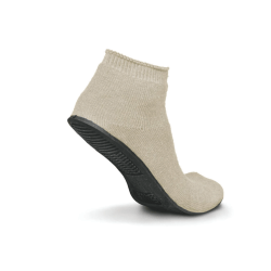 Sure-Grip® Terrycloth Slippers, X-Large, Beige, Case Of 12 Pairs