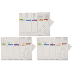 Inspired Minds Page Keepers Bookmarks, 2" x 6", Inner Strength Booster Set, 30 Per Pack, Set Of 3 Packs