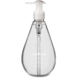 Method Sweet Water Gel Hand Wash - Sweet Water Scent - 12 fl oz (354.9 mL) - Pump Bottle Dispenser - Bacteria Remover - Hand - Clear - Non-toxic, Triclosan-free, pH Balanced, Anti-irritant - 6 / Carton