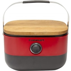 Cuisinart Venture Portable Gas Grill - 1 Sq. ft. Cooking Area - 2637.64 W - Propane - Portable - Outdoor - Red, Black