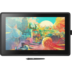 Wacom DTK2260K0A Cintiq 22 Graphic Tablet - Graphics Tablet - 21.6" LCD - 18.74" x 10.55" - 5080 lpi Cable - 16.7 Million Colors - 8192 Pressure Level - Pen - HDMI - PC, Mac - Black
