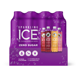 Sparkling Ice Variety Pack, 17 Oz, Pack Of 12 Bottles