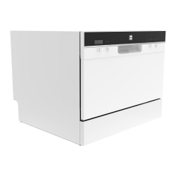 RCA RDW3208 Countertop Dishwasher, White