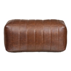 Realspace™ Footrest, 12"H x 22"W x 10"D, Brown