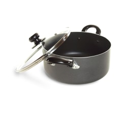 Better Chef 10-Quart Aluminum Dutch Oven With Lid, Gray