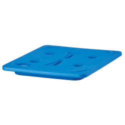 Cambro Half-Size Camchiller Insulated Cold Pack, 1-1/2"H x 12-3/4"W x 10-3/8"D, Blue