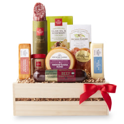 Hickory Farms - Premium Meat and Cheese Gift Crate - 9 items