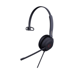 Yealink Mono Teams USB Wired Headset, Black, YEA-UH37-MONO-TEAM
