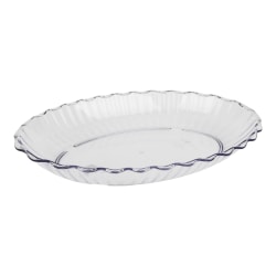 Cambro Plastic Deli Platters, Clear, Pack Of 6 Platters