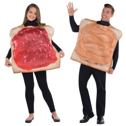 Amscan PB&J Adults' 2-Piece Halloween Costume