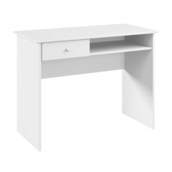 Bush Furniture Cabot 40"W Writing Desk, White, Standard Delivery