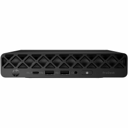HP ProDesk 4 G1i AI - Mini Core Ultra 5 235T/up to 5 GHz - vPro Enterprise - RAM 64 GB - SSD 1 TB - NVMe - Gigabit Ethernet-- jack black - BS7M9UT#ABA