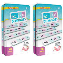 Junior Learning Word Family Dominoes, 2 Sets