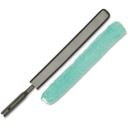 Rubbermaid Commercial HYGEN Quick-Connect Flexible Dusting Wand - 28.8" Overall Length - Black - 1 Each