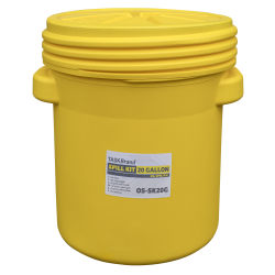 Hospeco TaskBrand® Oil Only Spill Response Kit, 20 Gallon, White