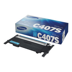 Samsung CLT-C407S Cyan Toner Cartridge