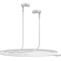 Belkin SoundForm USB-C Wired Earbuds With Adjustable Volume Limiter, White