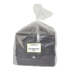 Hospeco TaskBrand® Universal Sorbent Pads, 15" x 18", Gray, Light Duty, Melt Blown, Bale Of 200 Pads