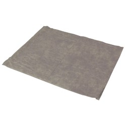 Hospeco TaskBrand® Universal Sorbent Pads, 20" x 16", Gray, Light Duty, Melt Blown, Bale Of 200 Pads