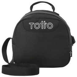 Totto Lunch Box, 8-11/16"H x 5-15/16"W x 7-1/2"D, Black, Total Qty 1