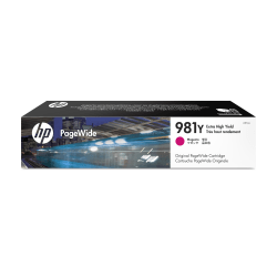 HP 981Y PageWide Magenta Extra-High-Yield Cartridge, L0R14A