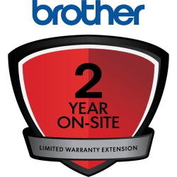 Brother - Extended service agreement - parts and labor - 2 years - on-site, O1142EPSP