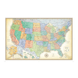 Rand McNally Classic U.S. Wall Map