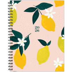2026 Willow Creek Press Softcover Weekly/Monthly Planner, 6-1/2" x 8-1/2", Citrus, January To December, 58503
