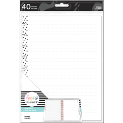 Happy Planner Classic Filler Paper, 40 Sheets, 7" x 9-1/4", Simple Dots