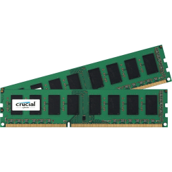 Micron 16GB (2 x 8 GB) DDR3 SDRAM Memory Module - 16 GB (2 x 8 GB) - DDR3-1866/PC3-14900 DDR3 SDRAM - CL13 - 1.35 V - Non-ECC - Unbuffered - 240-pin - DIMM