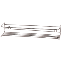 Better Houseware Chrome Spice Shelf, 2-1/4"H x 11-1/4"W x 3"D, Chrome
