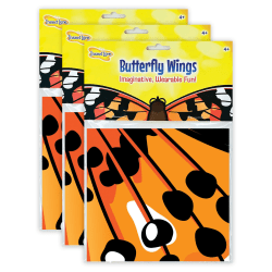 Insect Lore Dress-Up Butterfly Wing, Painted Ladys, Pack Of 3