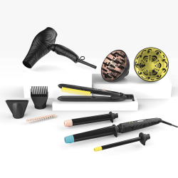 Conair® The Curl Collective™ Curly Diffuser Hair Dryer, Full Size, Black/Copper