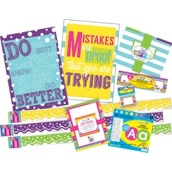 Barker Creek Classroom Décor Set, You Are Trying, Pre-K To College