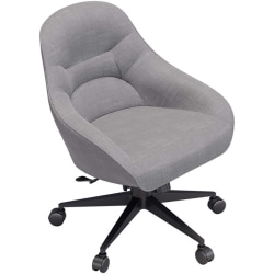 Vari Mid-Back Upholstered Conference Chair, Sterling Gray