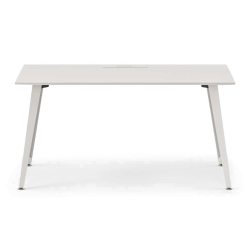Branch Furniture Office Desk, 60" x 30", White/White