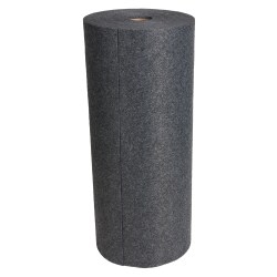 Hospeco Sure Grip® Absorbent Adhesive Mat, Gray, 34" x 100'