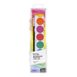 Brea Reese 8-Color Beginner Watercolor Paint Set, Vibrant