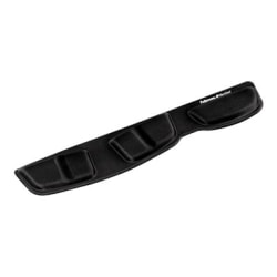 Fellowes Keyboard Palm Support with Microban® Protection - 0.6" x 18.3" x 3.4" Dimension - Black - Memory Foam, Jersey Cover