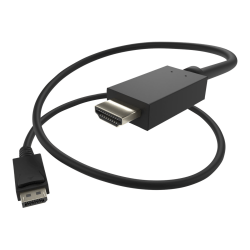 Unirise Displayport Male To HDMI Male Cable, 6'