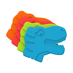 Bentgo Buddies Reusable Ice Packs, Dinosaur, Set Of 4 Packs