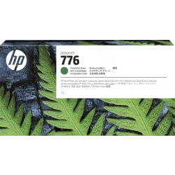 HP 776 DesignJet Chromatic Green Ink Cartridge, 1XB03A