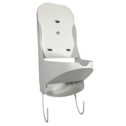 Hamilton Beach Iron Organizer, 17-1/4"L x 5-15/16"W x 14-3/16"D, White, 1/Each