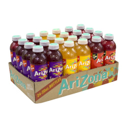 Arizona Juice Variety Pack, 20 Oz, Pack Of 24 Bottles