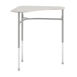 HON® SmartLink 36"W Student Desks, White/Platinum Metallic, Set Of 2 Desks